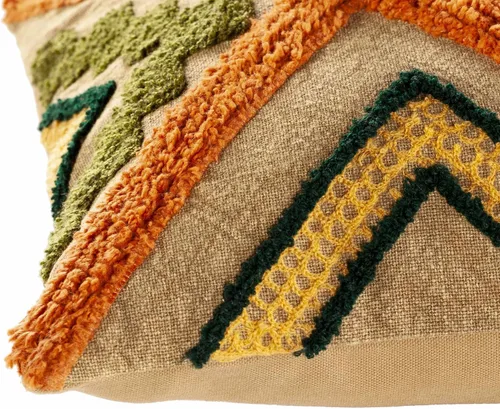Vista 2 de Hauteloom Skibbereen - Cojín decorativo para sofá, color naranja