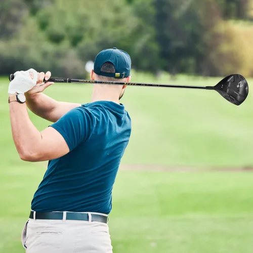 Vista 6 de MAZEL Drivers de Golf de Titanio para Hombres, Diestros, 460CC