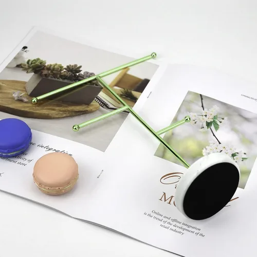 Vista 3 de Soporte de joyería para collares, organizador para colgar en la mesa, con niveles, árbol de joyería para exhibir collares, pulseras, anillos