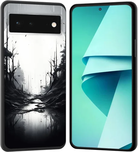 Vista 186 de Funda para Pixel 4 XL, funda de goma de silicona suave a prueba de golpes, funda protectora de cuerpo completo para Google Pixel 4 XL, ciervo