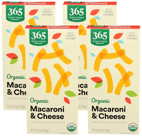 Vista 4 de 365 by Whole Foods Market, Macarrones y queso orgánicos, 6 onzas