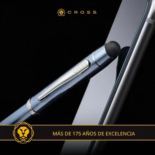 Vista 8 de Cross Tech3+ Recargable Tech3+ Presentado en una Caja de Regalo Premium - Punta Media, Tinta Negra, Negro