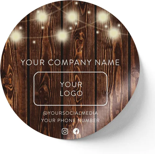 Vista 55 de Calcomanías de vinilo personalizadas con tu imagen, texto, diseño y logotipo. Etiquetas comerciales personalizadas impermeables para embalaje