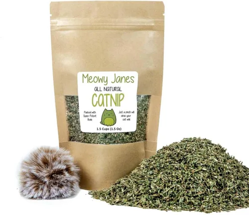 Vista 6 de Meowy Janes Hierba gatera natural cultivada en Estados Unidos - 7.5 fl oz