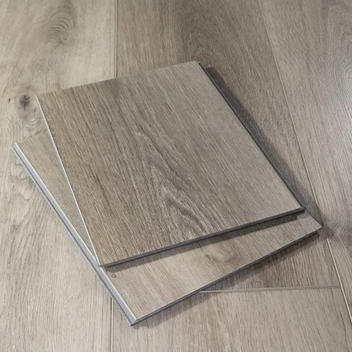 Vista 15 de Muestra de corte de 12" de suelo de tablón de vinilo de lujo Instalación DIY con clic, capa de desgaste de 40 mil, LVP resistente al agua y a