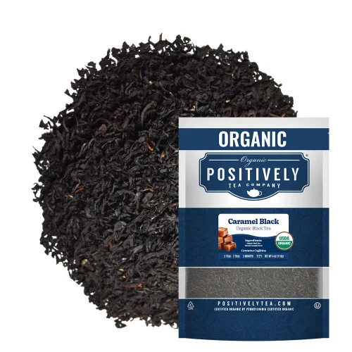 Vista 111 de Bolsas de hojas sueltas para té. Orgánicas por USDA. Positively Tea LLC.