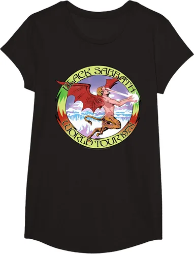 Vista 4 de Black Sabbath Camiseta oficial del World Tour '78 Negro