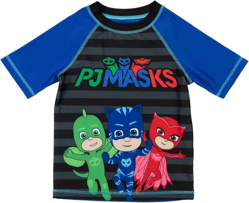 Vista 5 de PJ Masks Catboy Gekko Owlette - Juego de protectores de natación raglán