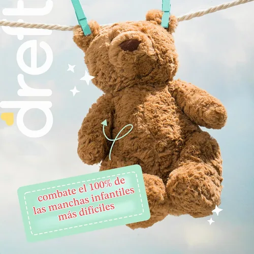 Vista 2 de Dreft Detergente líquido para ropa infantil, suave para pieles sensibles, 42 onzas líquidas, 32 cargas, paquete de 2 (el embalaje puede variar)