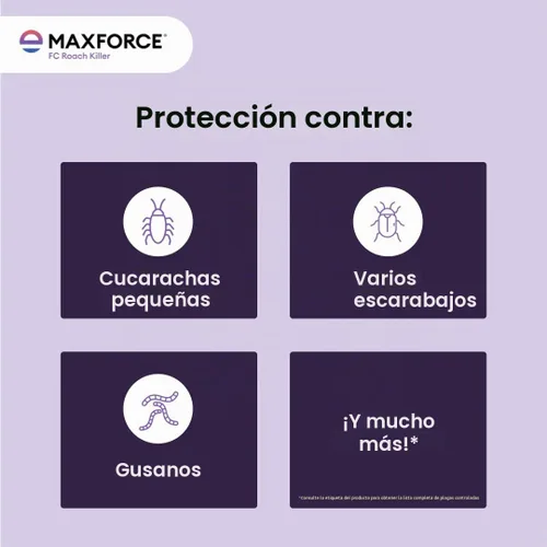 Vista 7 de Maxforce FC Select - Cebo de gel para cucarachas, 4 depósitos de 1.06 oz Práctica jeringa de gel de cebo para cucarachas Control de grietas