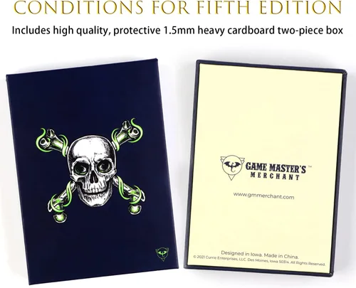 Vista 2 de Tarjetas de condición para la quinta edición Compatible con Calabozos y Dragones (D&D) para uso por accesorios Dungeon Master Regalos DND