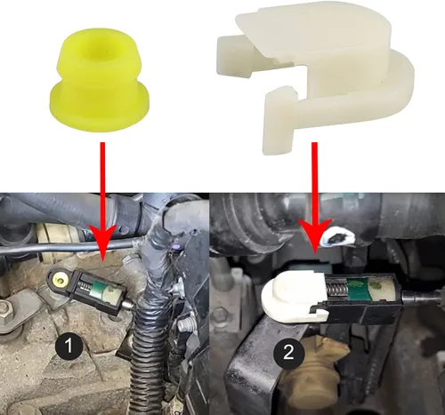 Vista 2 de Tubos de cambio de transmisión y tapa para Ford Edge 15-18 Fusion 13-16 C-Max 13-18 Escape 13-19 Transit Connect 13-21, Reemplaza KV6Z-7K340-A