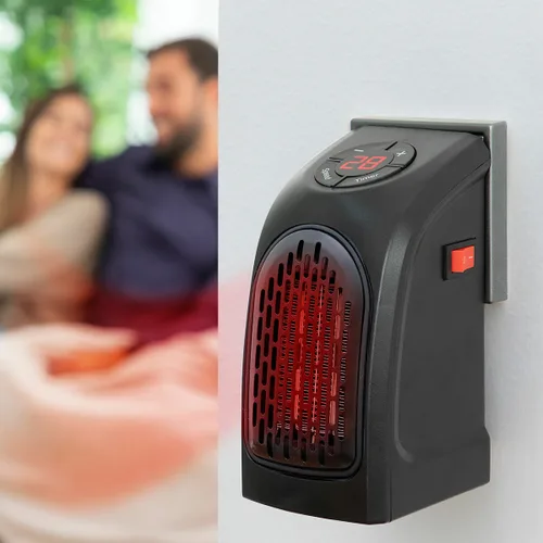 Vista 2 de Mini Calefactor de Enchufe Portátil Heatpod InnovaGoods 400 W