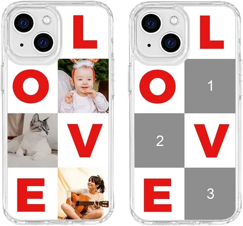 Vista 228 de Funda de teléfono personalizada para Apple iPhone 8 Plus iPhone 7 Plus, personalizada con foto, imagen, texto, imagen, diseño de imagen