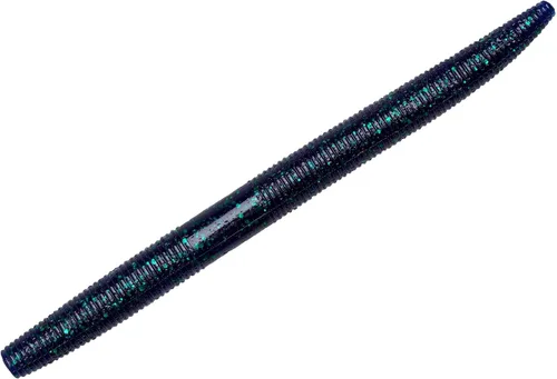 Vista 79 de Yum - Gusano de plástico blando Yum Dinger de 5 pulgadas, escamas azules y negras, 30 unidades Bicho Bama