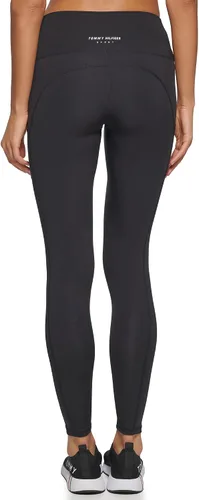 Vista 4 de Tommy Hilfiger Leggings de entrenamiento de alto rendimiento para mujer