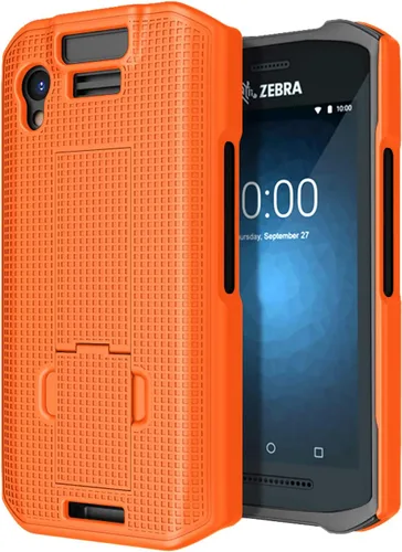 Vista 6 de Nakedcellphone Kickstand para Zebra TC21 TC26 Funda de teléfono - Negro
