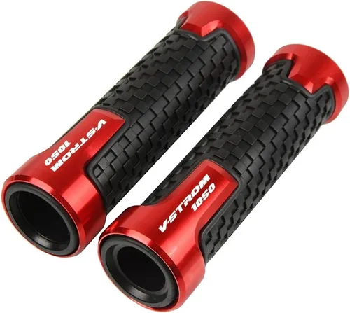 Vista 21 de Motorcycle Handlebar Grips for Suzuki VSTROM1050 V-Strom VStrom 1050 2019 2020 2021 Motorcycle 22MM Handlebar Hand Grips Rubber Handle Bar End Cap