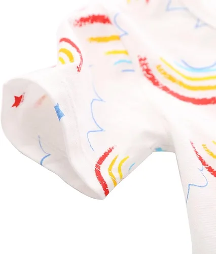 Vista 3 de yierying verano ropa de algodón body de algodón overol patrón Recien Nacido