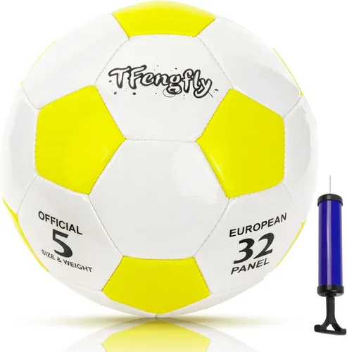 Vista 21 de Size 2, 5 Soccer Ball with Pump Needle-Training Recreation Soccer Ball Size 2, 5 Thicker PU Tight Weaved Mini Soccer Ball for Teen Boy Girl
