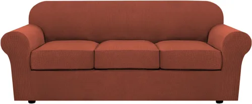 Vista 67 de H.VERSAILTEX Fundas de Sofá Elásticas para Cojines Fundas de Sofá para Muebles de Sala Fundas Protectoras