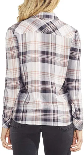 Vista 2 de Vince Camuto Womens Casual Button Up Shirt