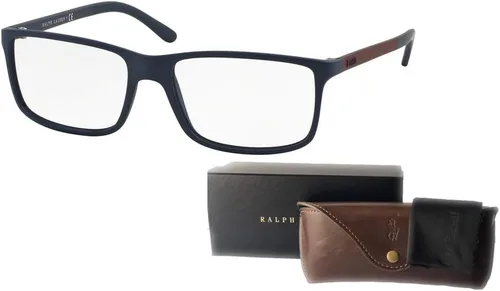 Vista 3 de Ralph Lauren Polo PH2126 Rectangle Eyeglasses For Men + BUNDLE with Designer iWear Eyewear Kit