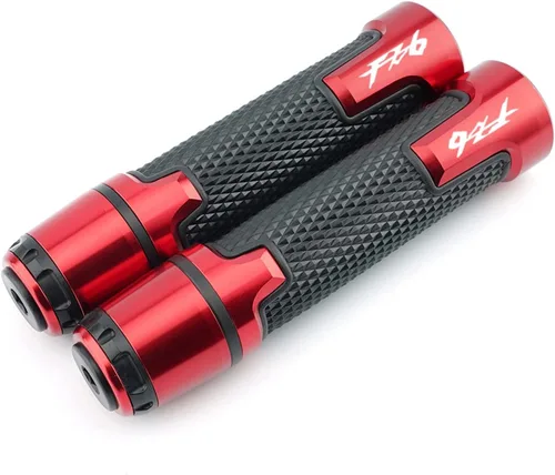 Vista 4 de Manillar de motocicleta para Yamaha FZ6R FZ6S FZ6N FZ6 FZ6 Fazer FZ 6 R S N 7/8 pulgadas 0.866 in manillar manillar empuñaduras extremo tapón tapa