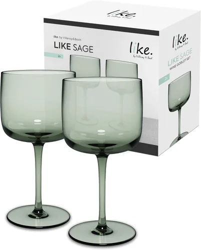 Vista 10 de Villeroy & Boch Par de copas de vino de albaricoque/agua