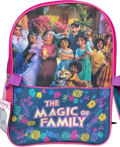 Vista 2 de Fast Forward Mochila Encanto grande de 16 pulgadas con bolsa de almuerzo a juego - MIRABEL
