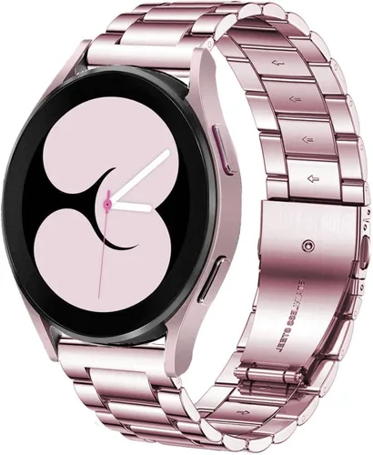 Vista 29 de DEALELE - Correas compatibles con Samsung Galaxy Watch 7 / FE / 6/6 Classic / 5/5 Pro / 4/4 Classic/Galaxy 3 de 41 mm, correa de repuesto de metal