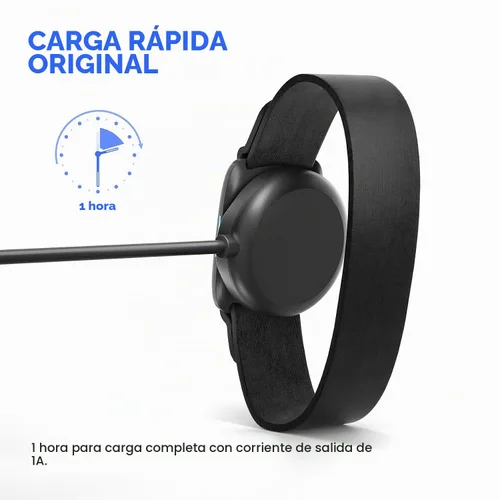 Vista 5 de TUSITA Cargador compatible con brazalete Wahoo TICKR FIT de ritmo cardíaco - 1M