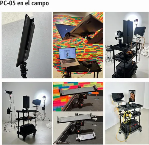 Vista 8 de SUNWAY PC-05 - Soporte universal para portátil Arca Swiss Trípode, soporte para laptop para MacBook Pro, soporte para tableta para almohadilla
