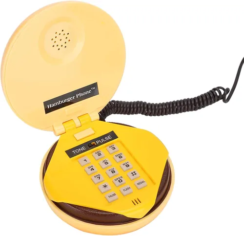 Vista 4 de Teléfono con cable Vintage Teléfono Retro Diseño Casa Oficina Hotel Decoración Niños Regalo