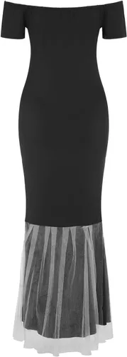 Vista 5 de Gerichy Vestidos renacentistas para mujer, disfraz medieval para cosplay, vestido de noche con hombros descubiertos, vestido formal de noche, falda