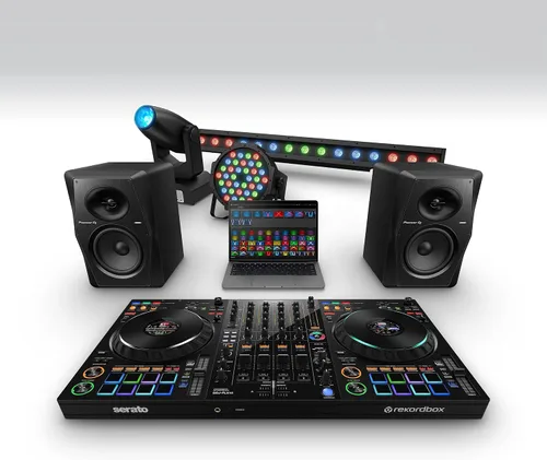 Vista 7 de Pioneer DJ DDJ-FLX10 Edición Limitada - Controlador DJ de 4 canales para Rekordbox & Serato - Negro