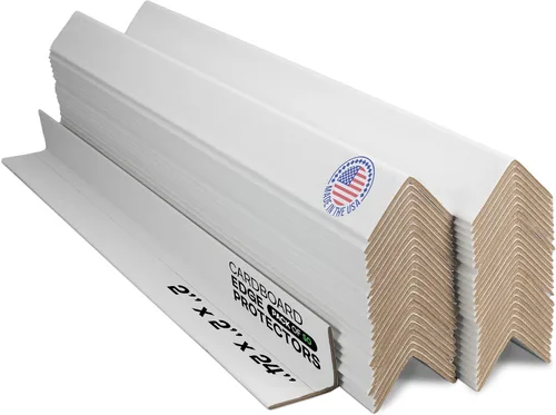 Vista 27 de IDL Packaging Protector de borde de cartón negro de 2 x 2 x 48 pulgadas (paquete de 20) – Protectores de esquinas para envío, almacenamiento