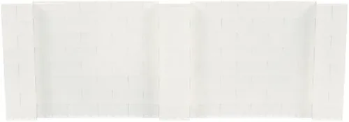 Vista 38 de EverBlock Kit de pared de 5 x 4 pies Bloques de construcción modulares Sistema de pared para edificios, pantallas y estructuras Divisor