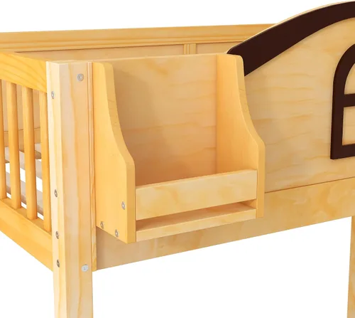 Vista 8 de KLMM Litera con escalera de almacenamiento y tobogán