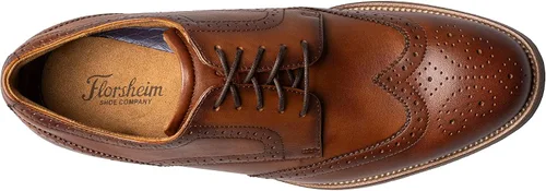 Vista 5 de Florsheim Rubano Oxford de punta de ala para hombre Coñac