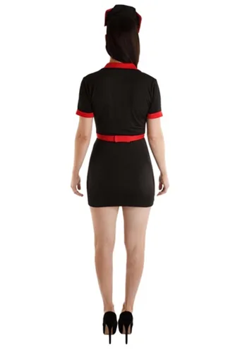 Vista 2 de Disfraz Sexy de Enfermera Nocturna para Mujer Multicolor