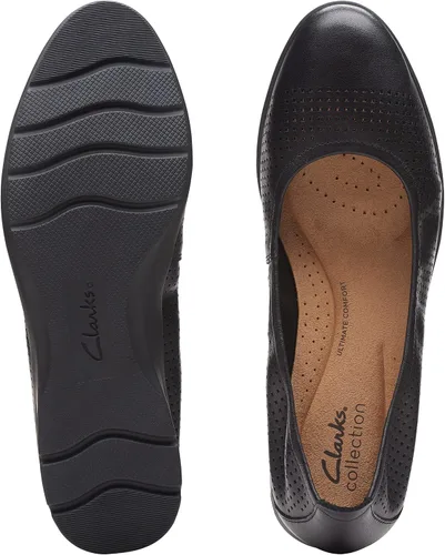 Vista 4 de Clarks Zapatos planos Jenette EaseBallet para mujer
