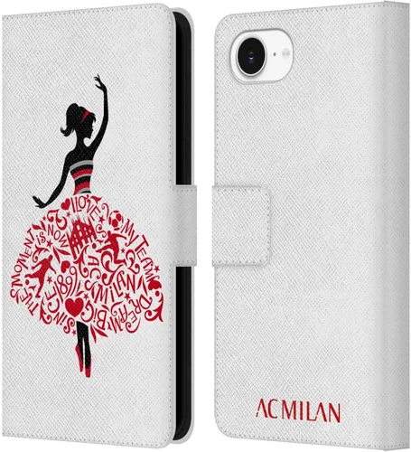 Vista 72 de Head Case Designs Officially Licensed AC Milan Dream Big Children Leather Wallet Case Compatible with Apple iPhone 11