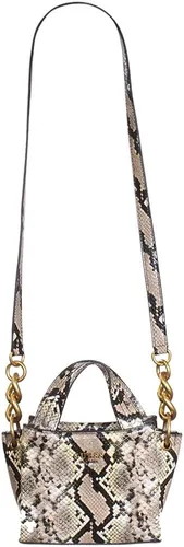 Vista 6 de GUESS Zed Mini Girlfriend Carryall, pitón natural, natural (Natural Python)
