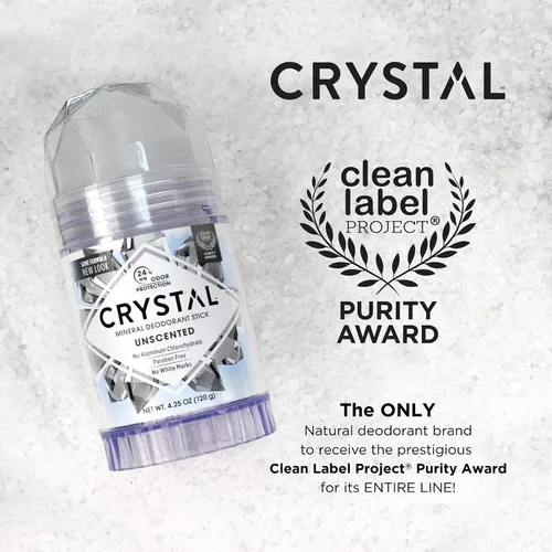 Vista 8 de Desodorante sin aroma CRYSTAL BODY (4.25 onzas líquidas)
