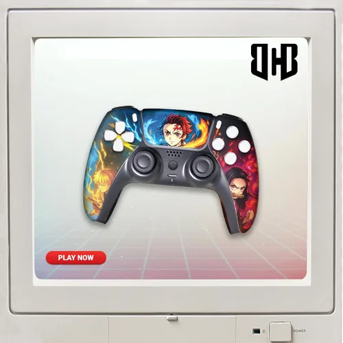 Vista 315 de Battman Custom PS-5 Controller Wireless compatible with Play-Station 5 Console by BCB Controllers Proudly Customized in USA with Permanent