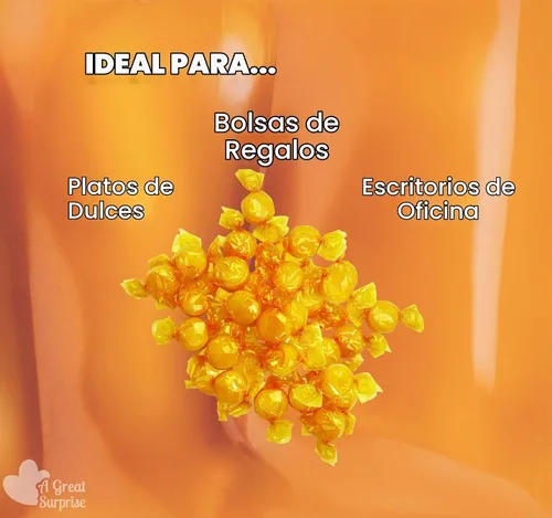 Vista 6 de Caramelo duro Butterscotch de 4 libras a granel envuelto individualmente