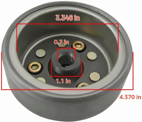 Vista 4 de Magneto - Rodillo de volante para 90cc 110cc 125cc Pit Pro Quad Dirt Bike ATV Buggy
