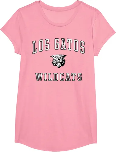 Vista 72 de Camiseta de Los Gatos de la escuela secundaria de Wildcats C1