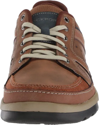 Vista 2 de Rockport Get Your Kicks Mudguard Blucher Oxford para hombre, Marrón
